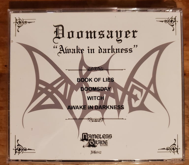 Doomsayer - Awake In Darkness CD