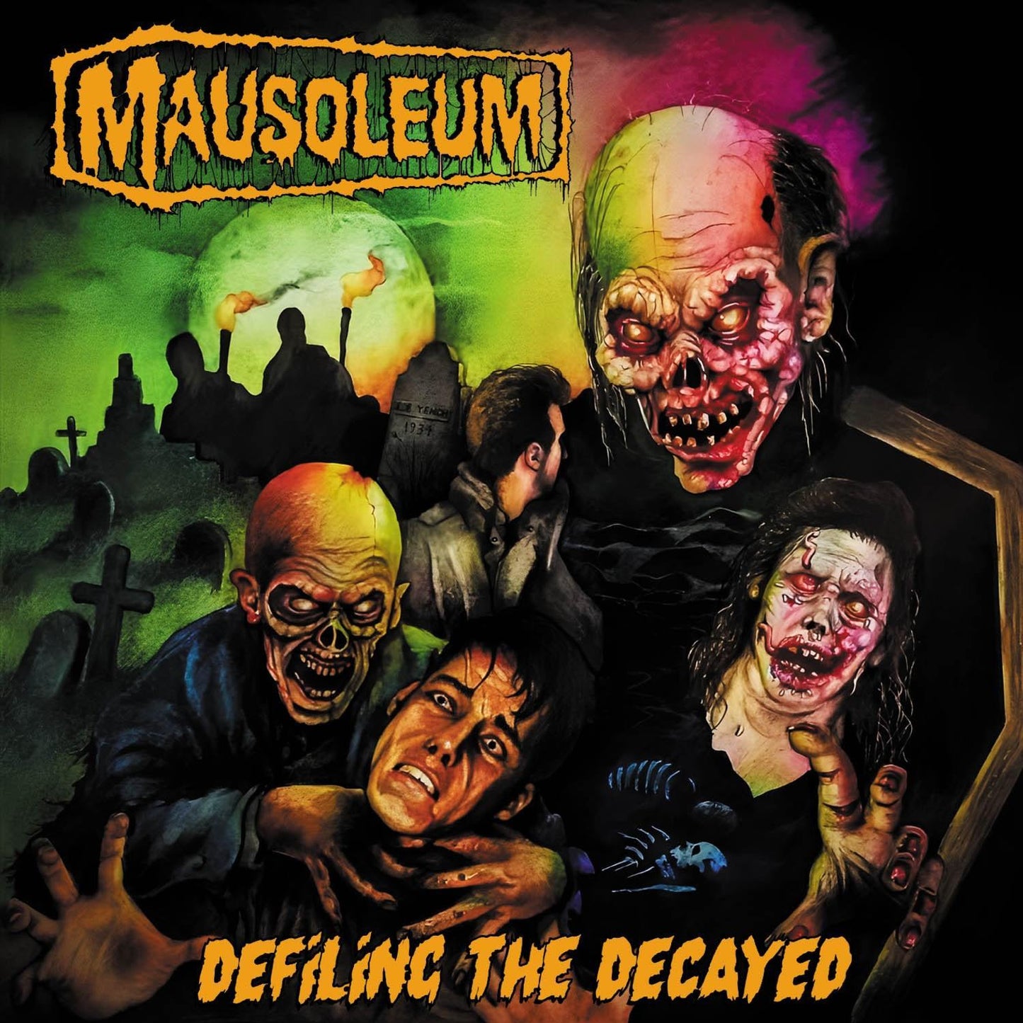 Mausoleum - Defiling the Decayed LP