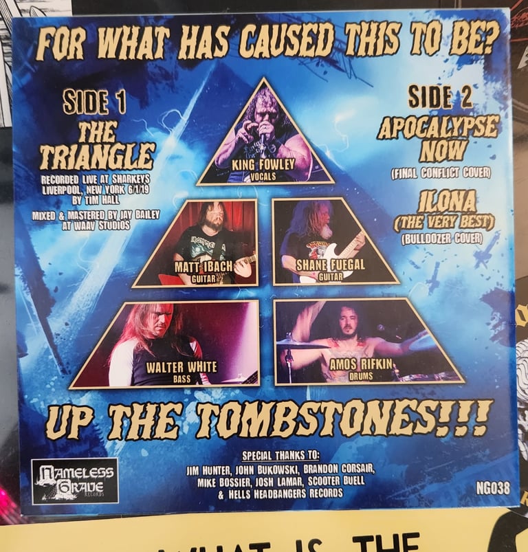 Deceased - The Triangle 7"