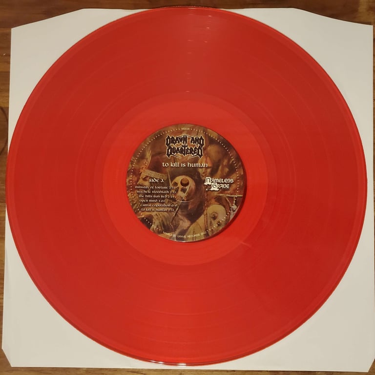 Drawn and Quartered - To Kill is Human LP