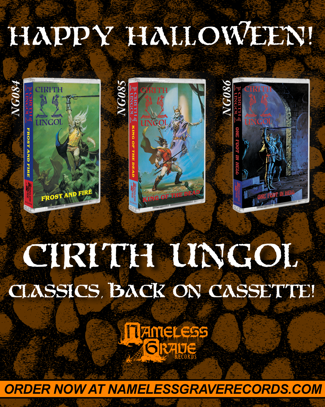 Cirith Ungol - First Three Albums on Tape Bundle