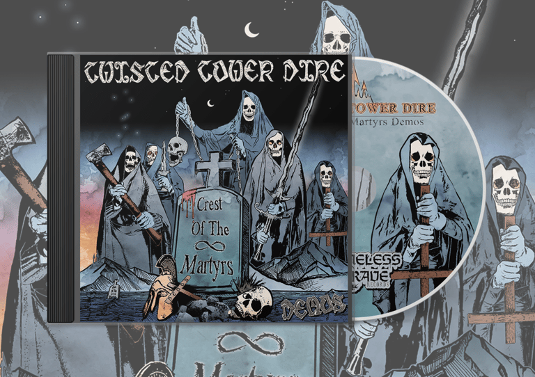 Twisted Tower Dire - Crest of the Martyrs Demos CD