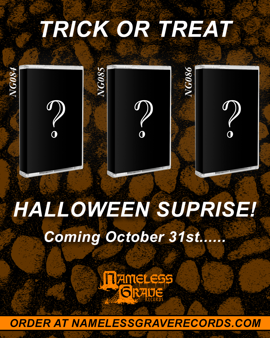 Trick or Treat - Three Tape Halloween Surprise!