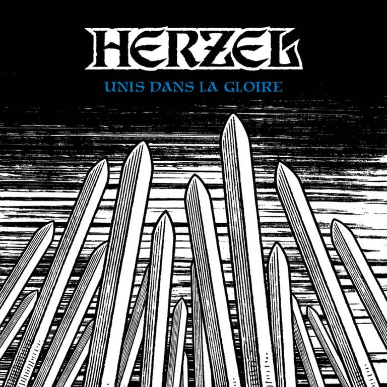 Herzel - Unis dan la gloire 7" + sticker