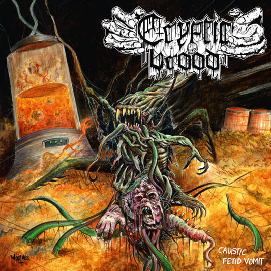 Cryptic Brood - Caustic Fetid Vomit 7"