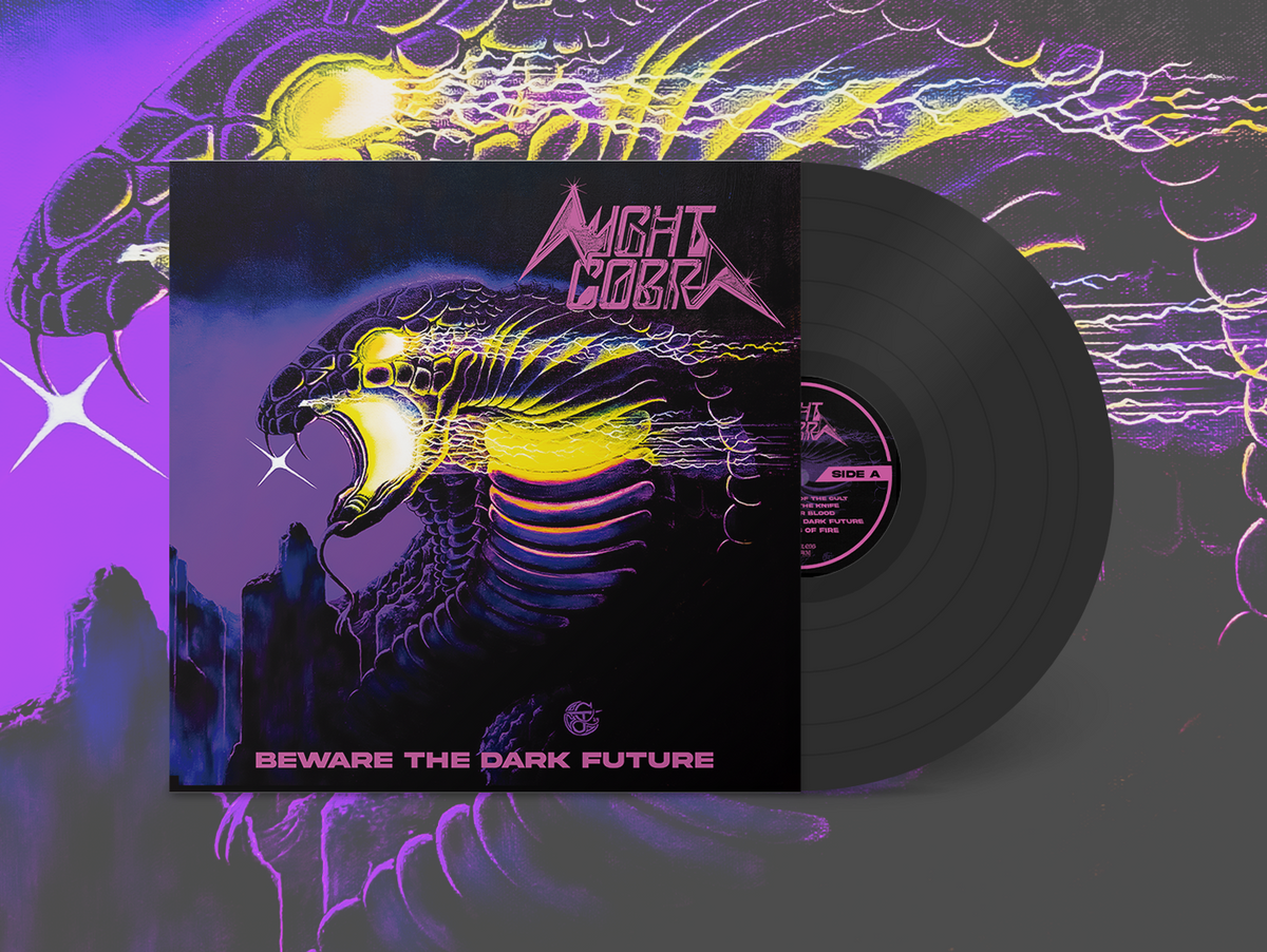 Night Cobra - Beware the Dark Future LP PRESALE