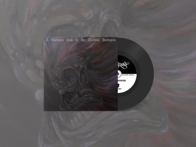 Draghkar / Helcaraxë - A Glorious Call in the Terrible Darkness 7"