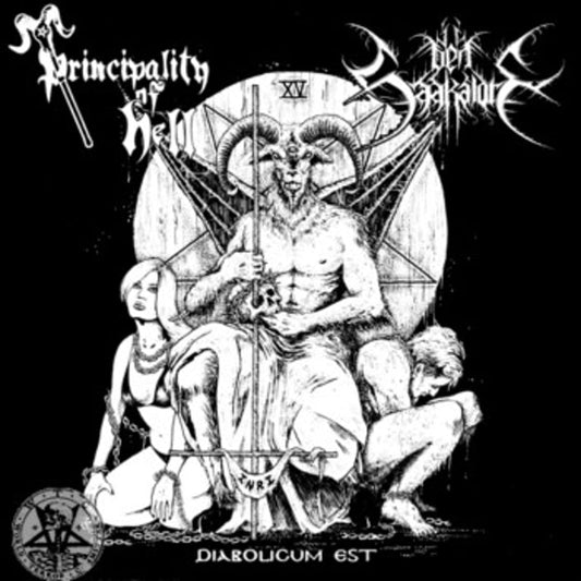 Den Saakaldte / Principality of Hell split 7"