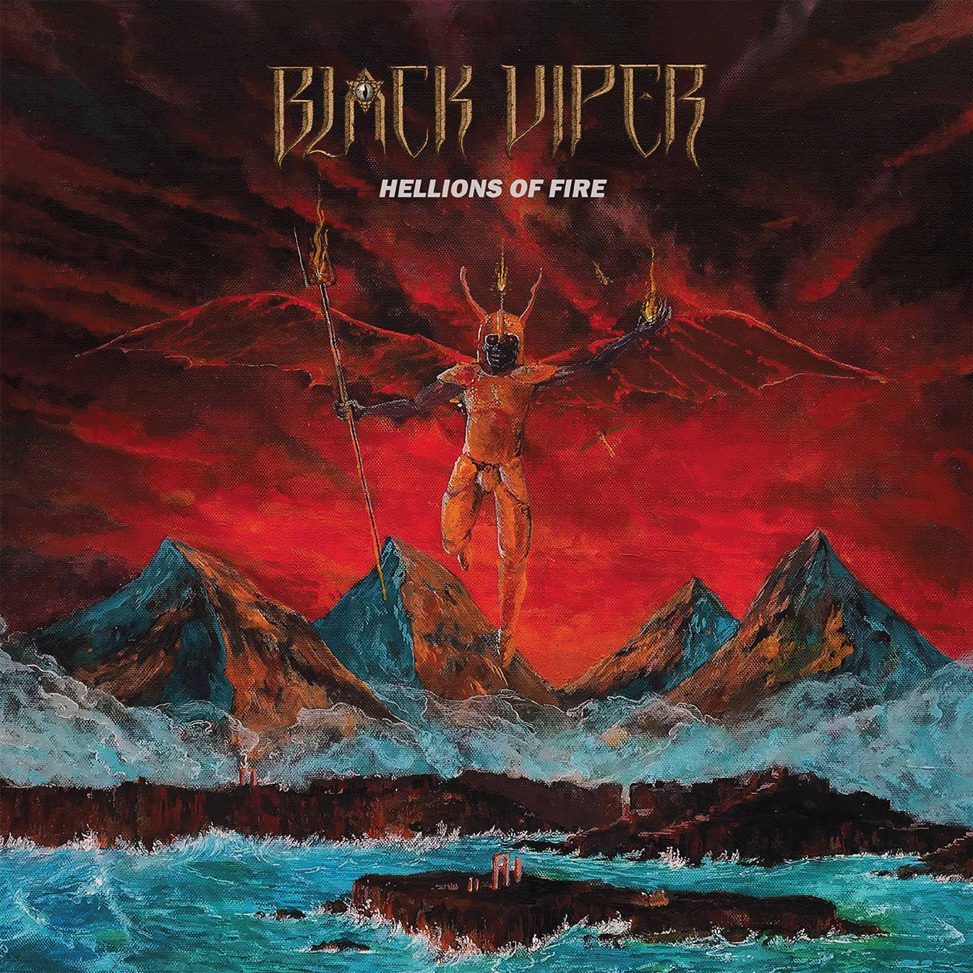 Black Viper - Hellions of Fire CD