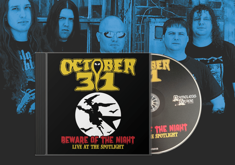 October 31 - Beware of the Night Live at the Spotlight CD