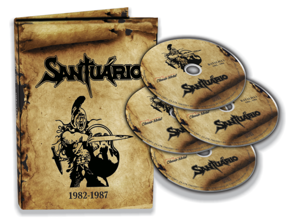 Santuário - 1982-1987 3CD + DVD Digipak