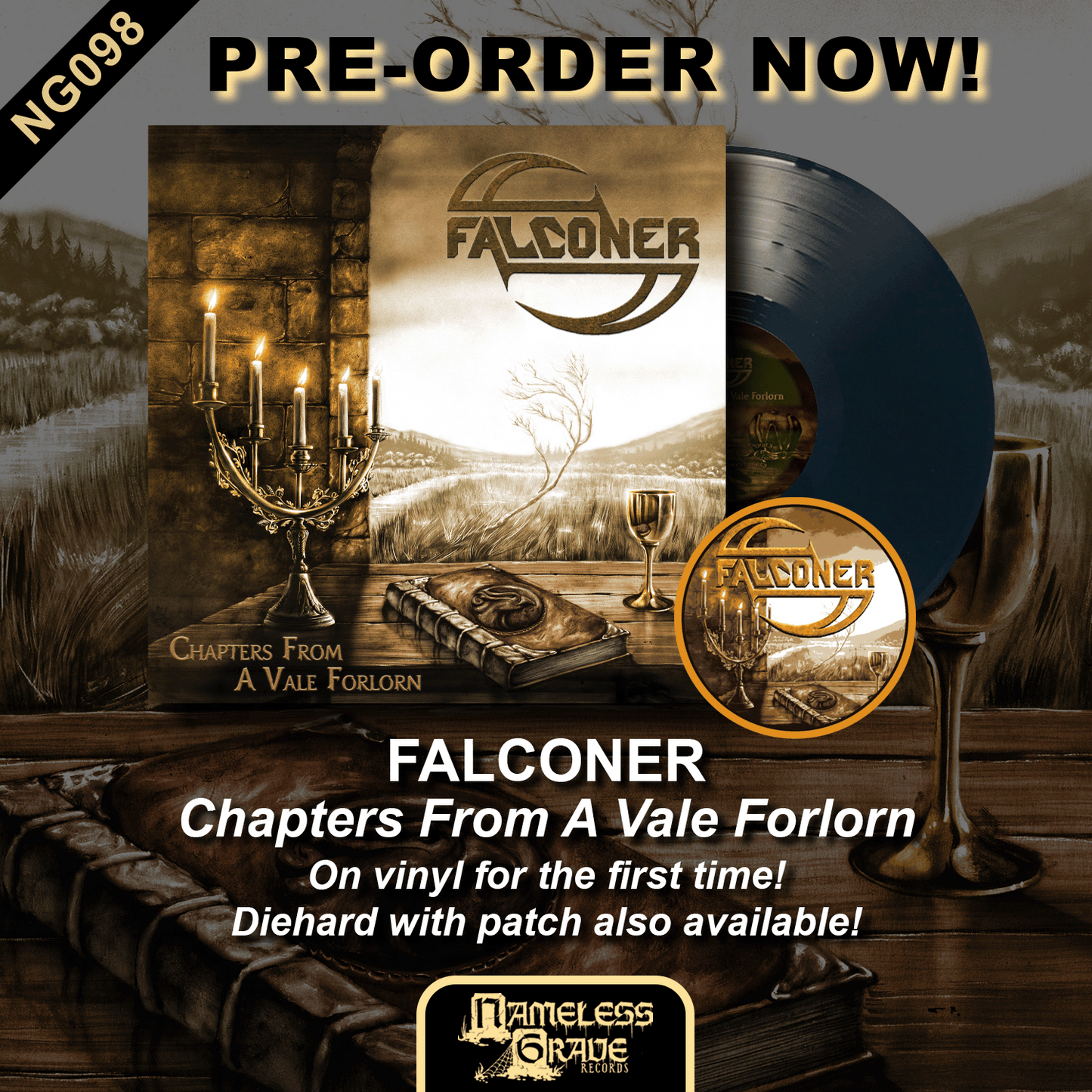 Falconer - Chapters from a Vale Forlorn LP PRESALE