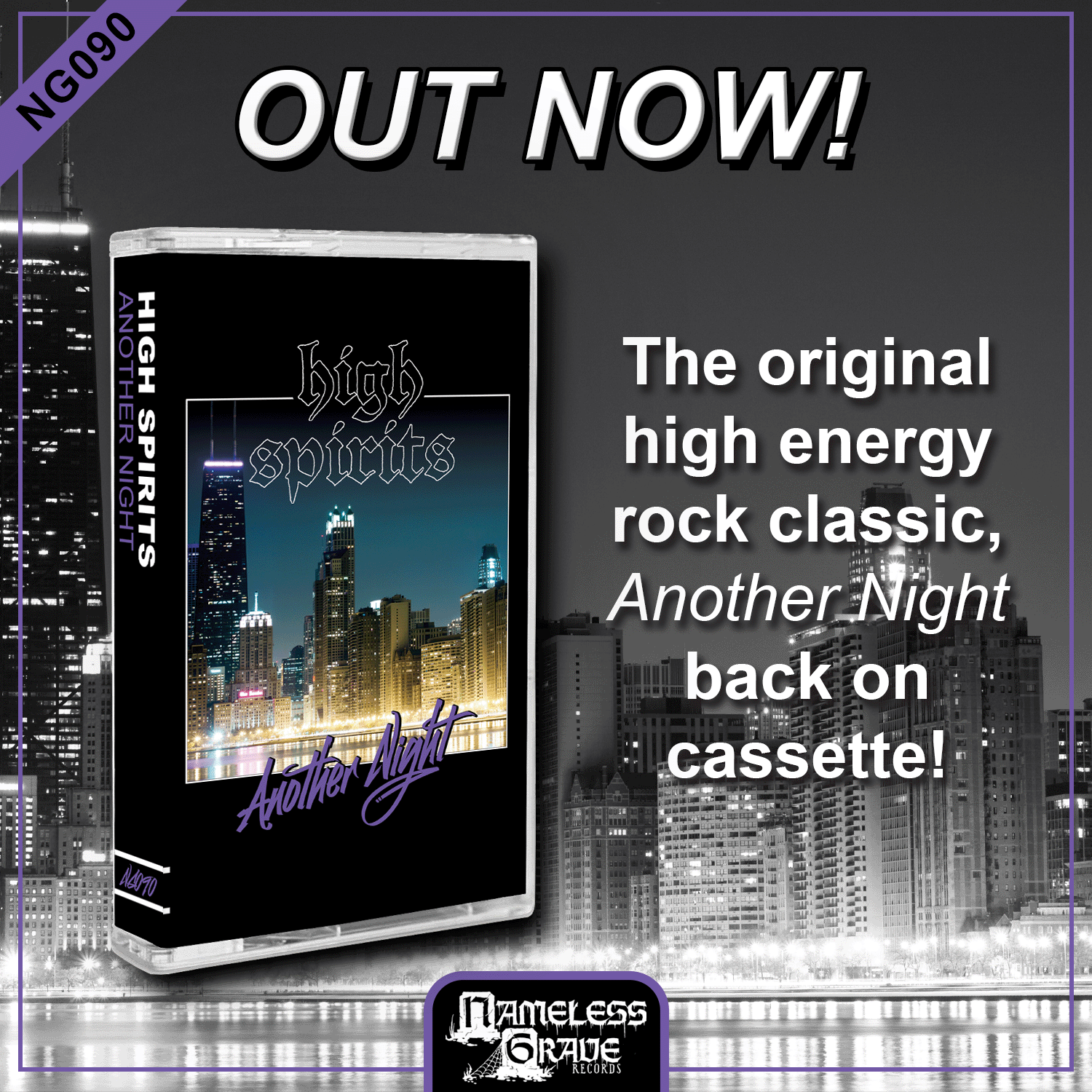 High Spirits - Another Night CS – Nameless Grave Records