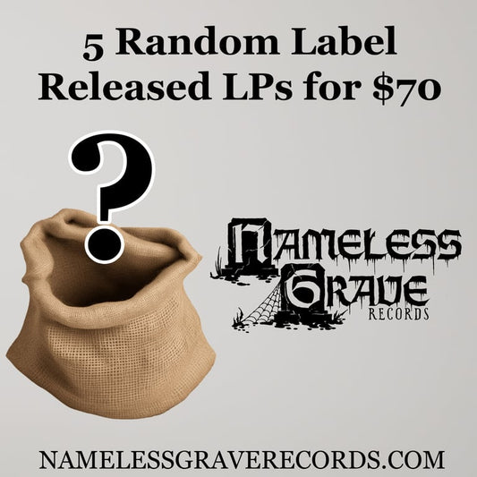 Nameless Grave Records Random LP Box