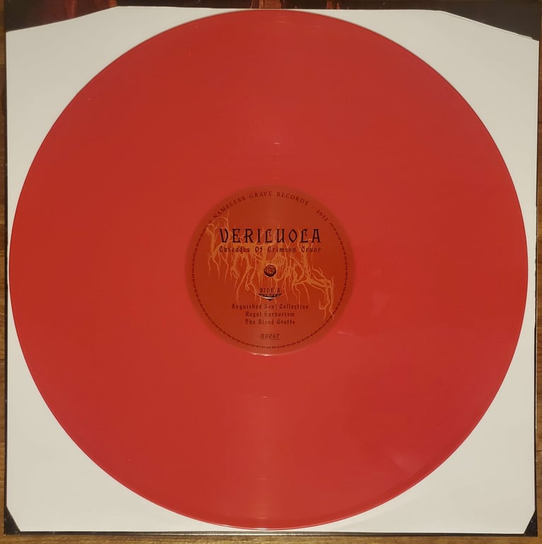 Veriluola - Cascades of Crimson Cruor LP