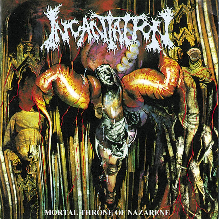 Incantation - Mortal Throne of Nazarene CD