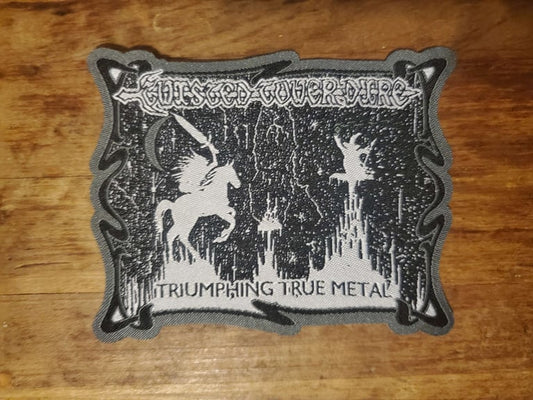 Twisted Tower Dire - Triumphing True Metal woven patch